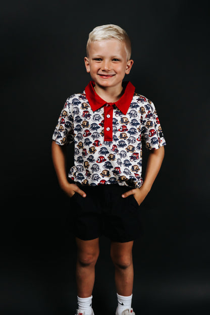 FDGC Youth Helmet Polo